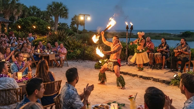 Polynesian Fire Luau and Dinner Show — attractions