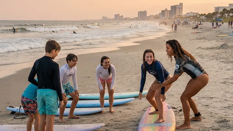 Surf The Earth Surf School — water-sports