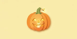 The Pumpkin Who Wanted to Be a Star — illustrated character