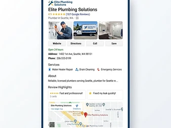 Plumber Profile preview
