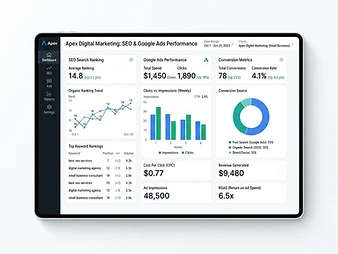 Analytics Dashboard preview
