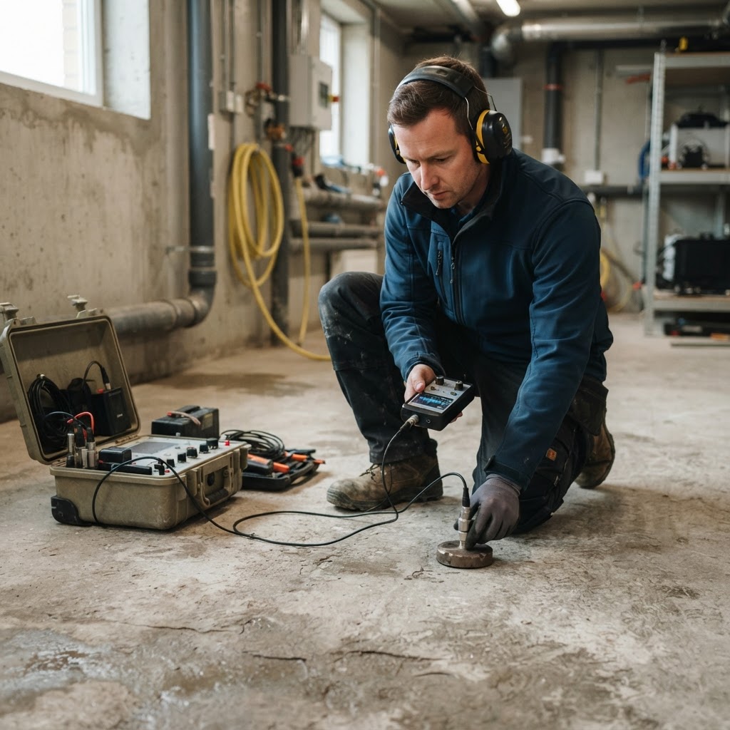 How Professional Slab Leak Detection Works