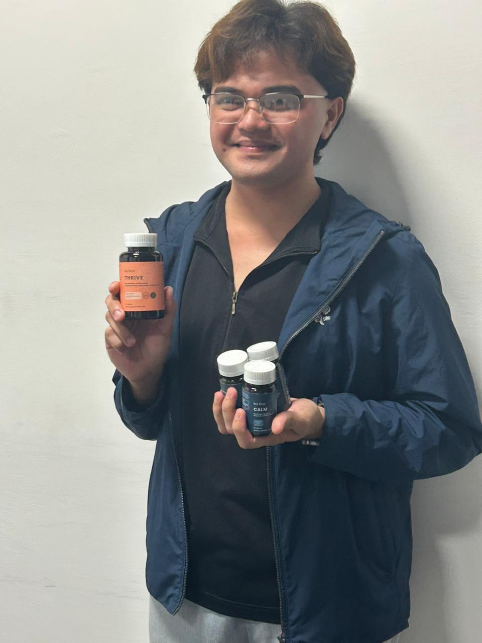 Assistant trying a client's product