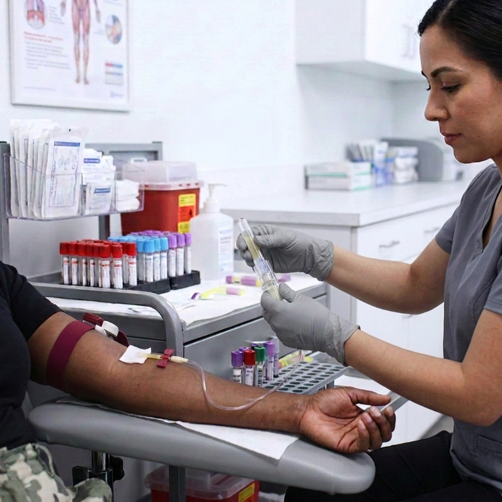 On-Site Blood||Draws for Clinics