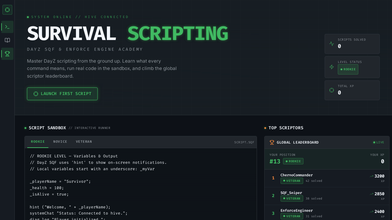 DayZ Dev Tool template preview