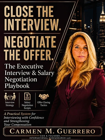 Cover of Executive Interview Preparation & Salary Negotiation