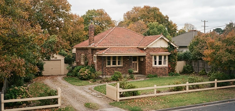 Established Ballarat home with tiled roof and mature trees