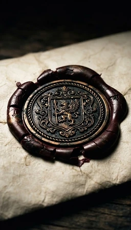 Bronze wax seal
