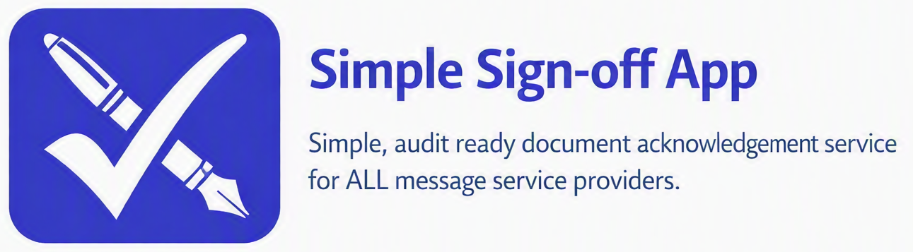 Simple Sign-off