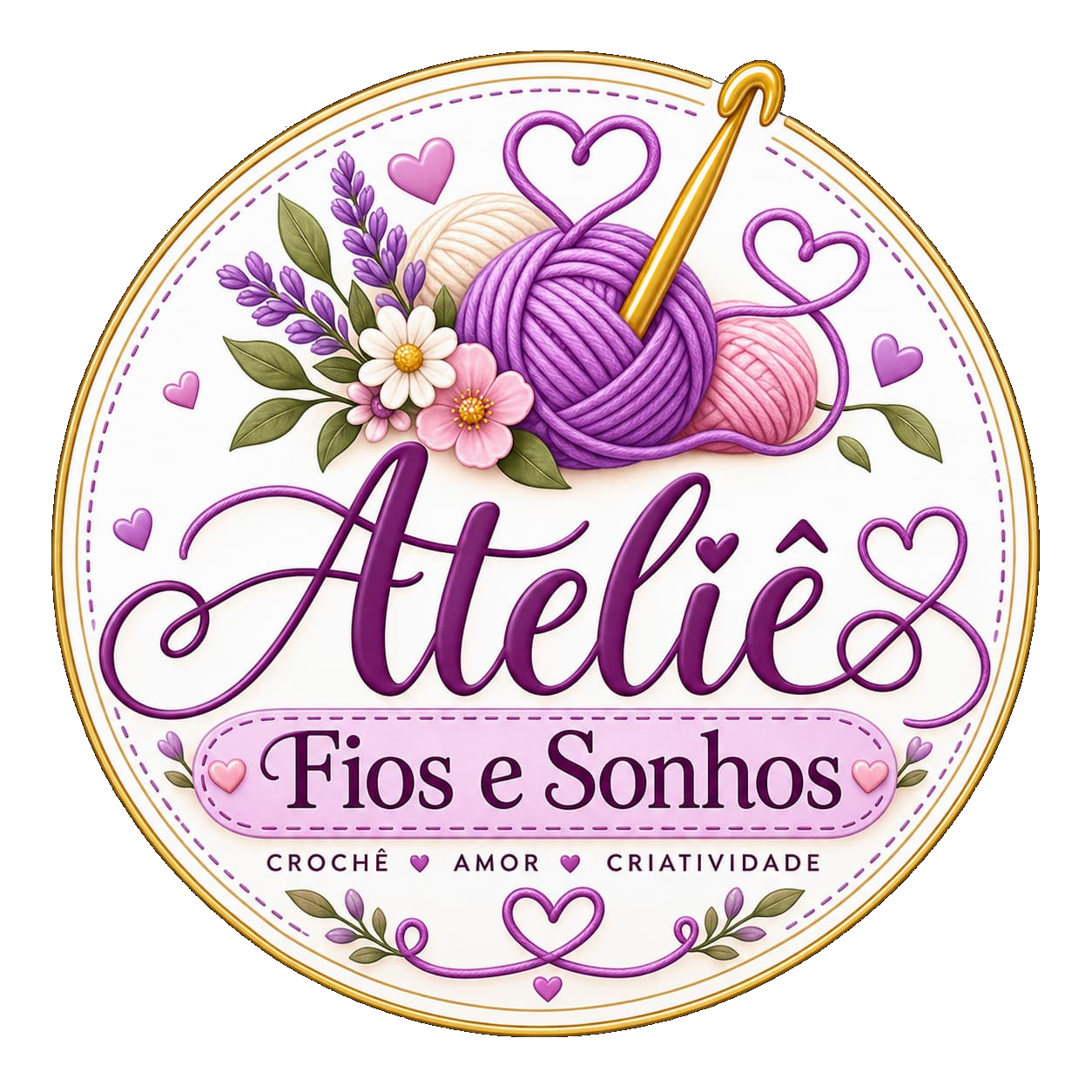 Ateliê Fios e Sonhos — crochê artesanal