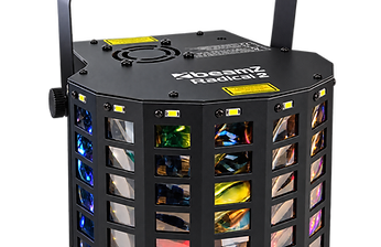 Jeu de lumière LED avec effets multicolores