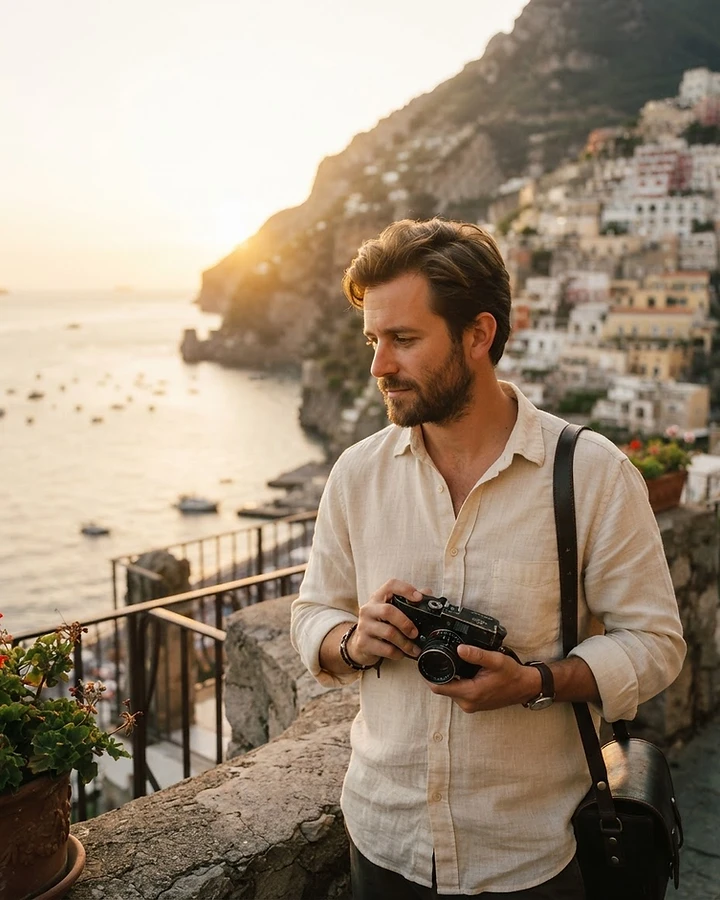 Carmine, the photographer behind Sayes Experience