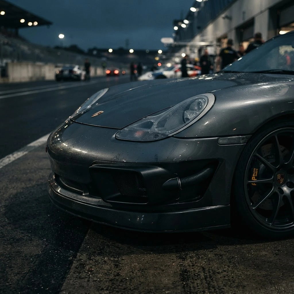 997 GT3 Brake Duct Scoops on a 986 Boxster: Track-Day Cooling on a Budget