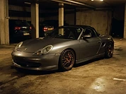 Underground night shoot — new wheels and a 30mm drop finally dialled in.