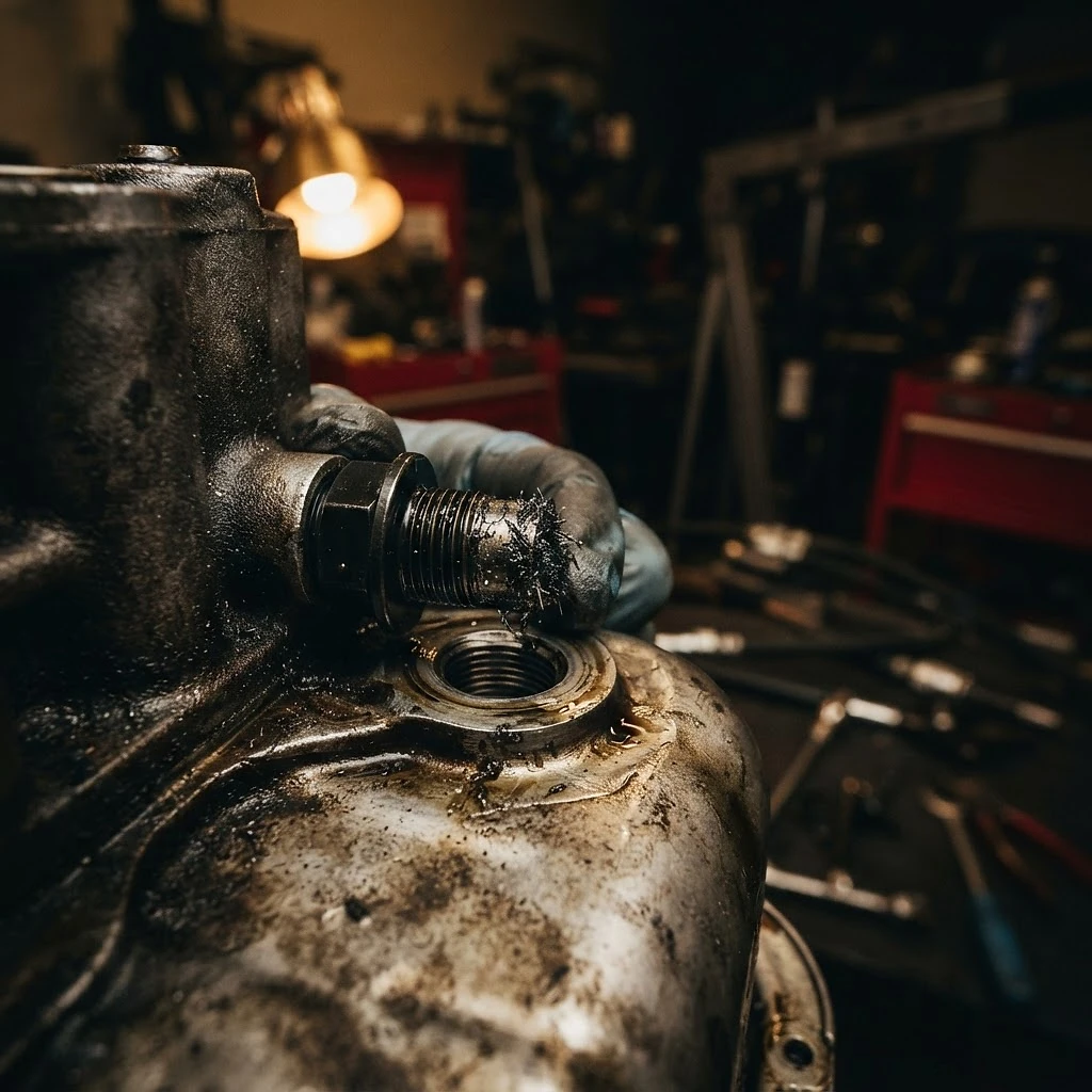 Magnetic Sump Drain Plugs on the M96: Catching the Debris That Kills Bearings