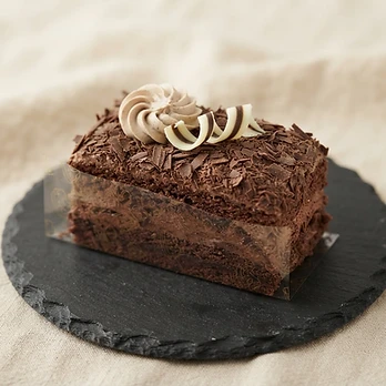 Chokladtårta bit