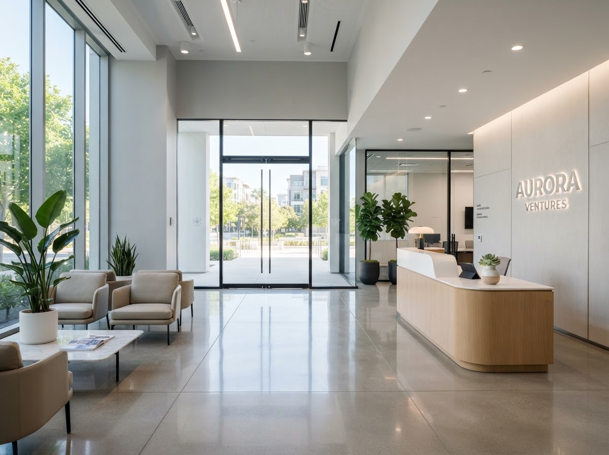 Professional office reception
