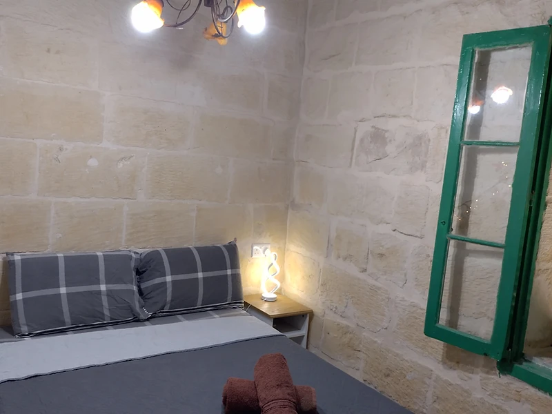 A room of limestone and light