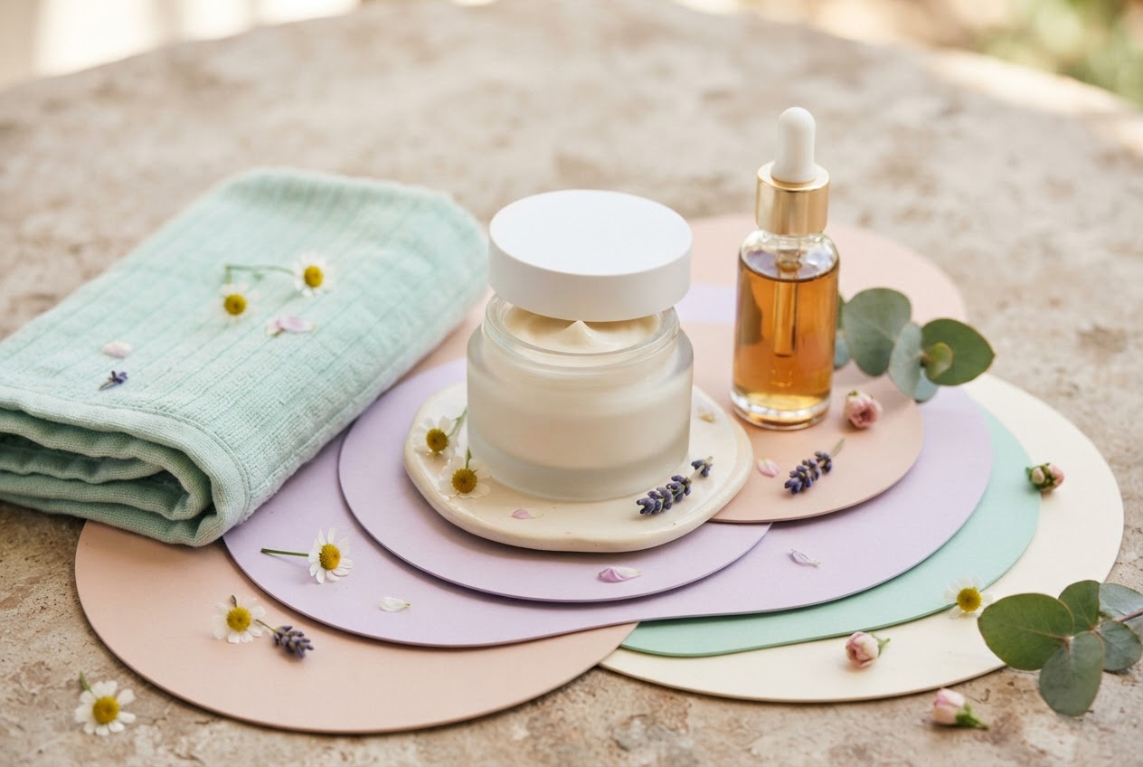 Cena editorial de skincare