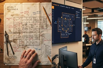 From Maps to GPS: Why Facility Management Needs Contactless Proof of Presence