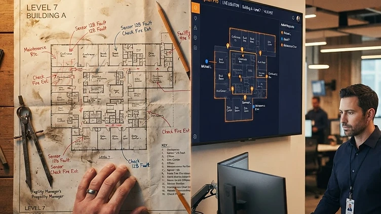 From Maps to GPS: Why Facility Management Needs Contactless Proof of Presence