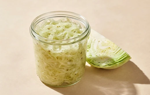 Cabbage. Salt. Time.