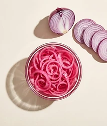 Onion culinary specimen for Quick-pickled red onions