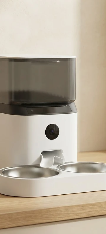 FO5 automatic cat feeder with camera