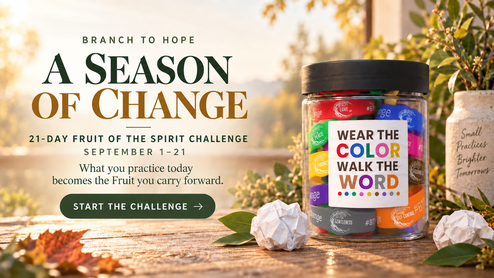 A Season of Change โ 21-Day Fruit of the Spirit Challenge