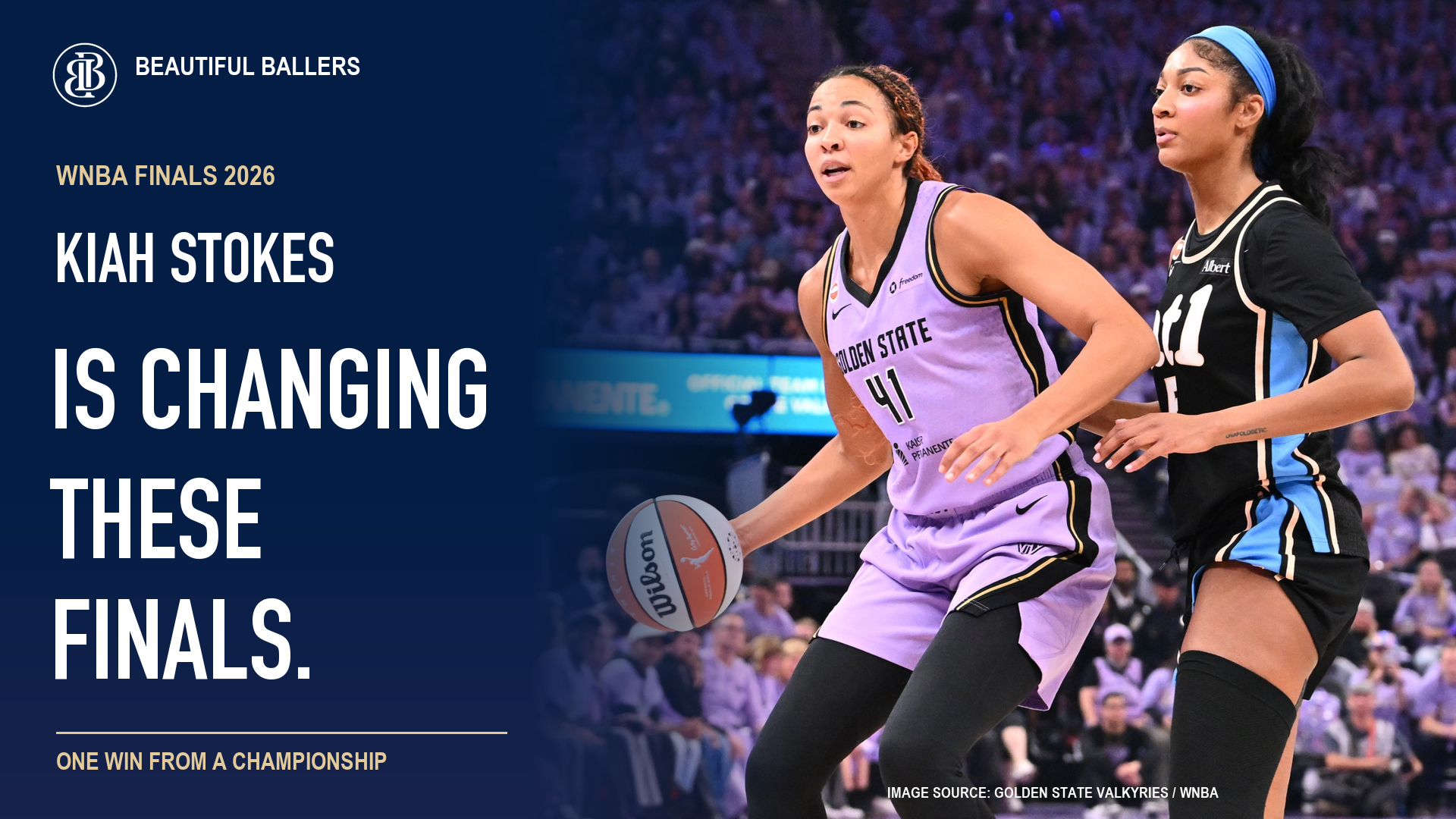 Kiah Stokes Is Changing These Finals