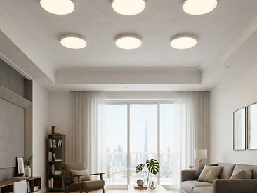 Smart LED Ceiling Lights - Set of 6 - Warm White