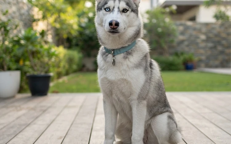 Siberian Husky - 6 Months - With Vaccination Card
