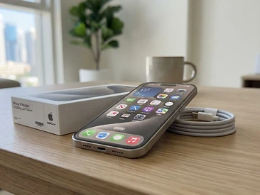 iPhone 15 Pro Max 256GB - Natural Titanium - With AppleCare
