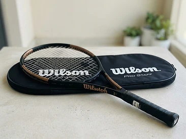 Wilson Pro Staff Racket + Bag - Grip 2