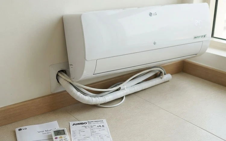 LG Inverter Split AC 2 Ton - Installed 2024 - With Bill