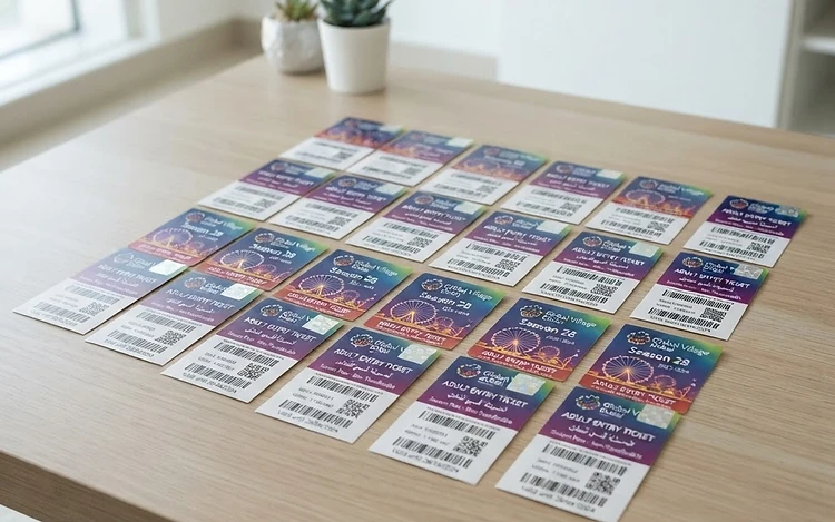 Global Village Tickets - 20 Passes - Instant Transfer