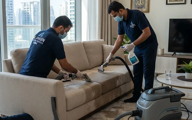 Sofa Shampooing + Sanitization - 3-Seater AED 99