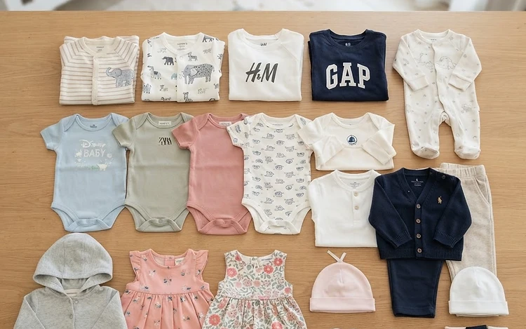 Baby Clothes Bundle 0-6 Months - 25 Items - Branded