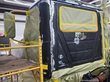Semi-Truck Cab Roof & Rear Spray