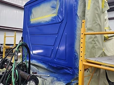 Semi-Truck Cab Roof & Rear Spray