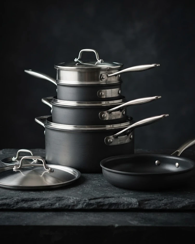 Bastion 2L Hard-Anodized Cook Set