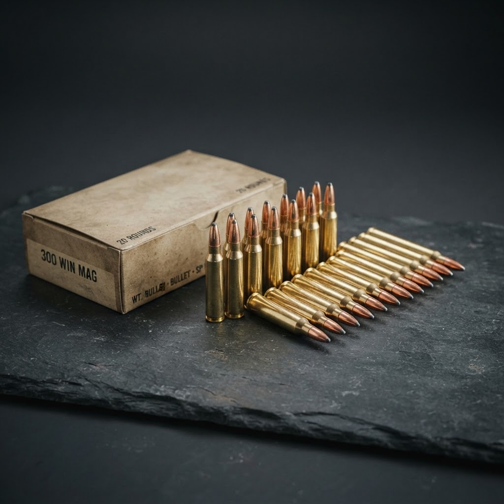 .300 Win Mag 180gr Boat Tail — Box of 20