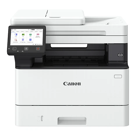 Canon imageFORCE 1440F monochrome multifunction printer with 900-sheet paper capacity