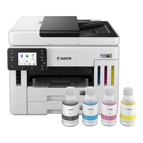 Canon MAXIFY GX7120X color MegaTank multifunction inkjet printer with print, copy, scan, and fax