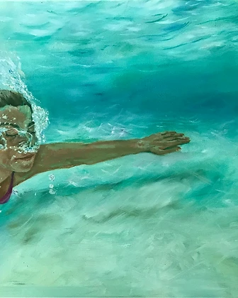 Gliding in the water
