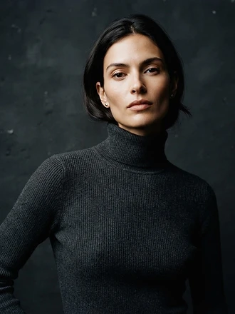Jonas Vane — Architectural Wool Turtleneck
