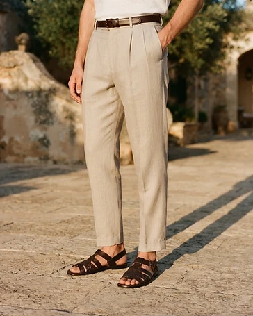 Pleated Trouser