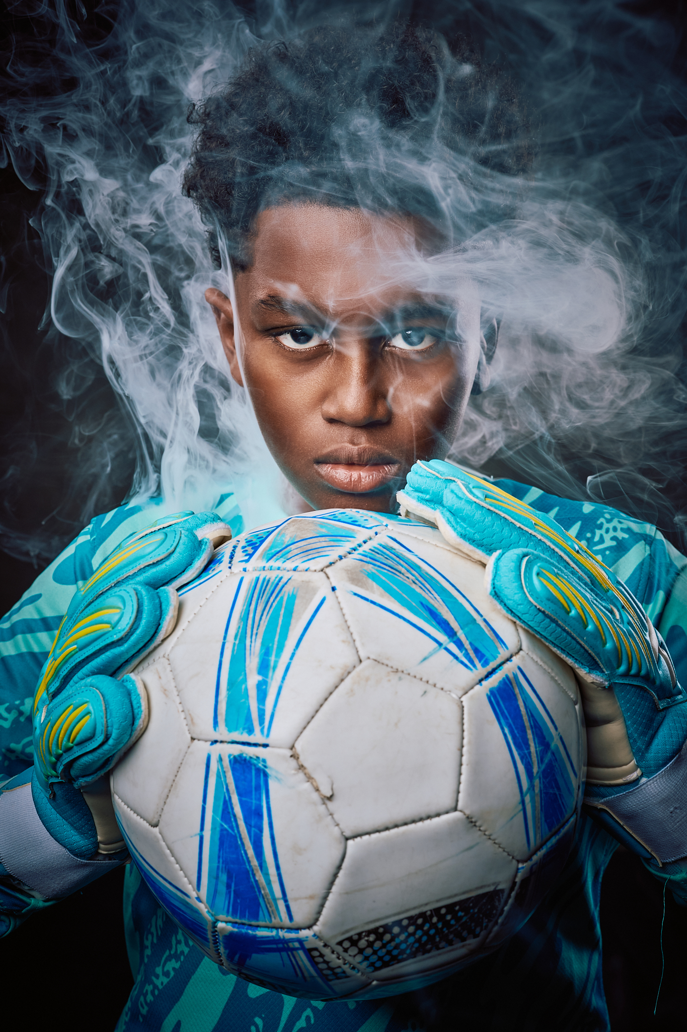 Athlete portrait