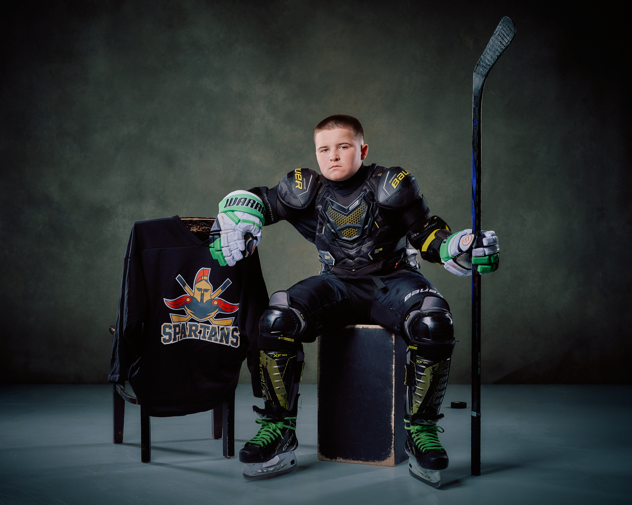 Athlete portrait