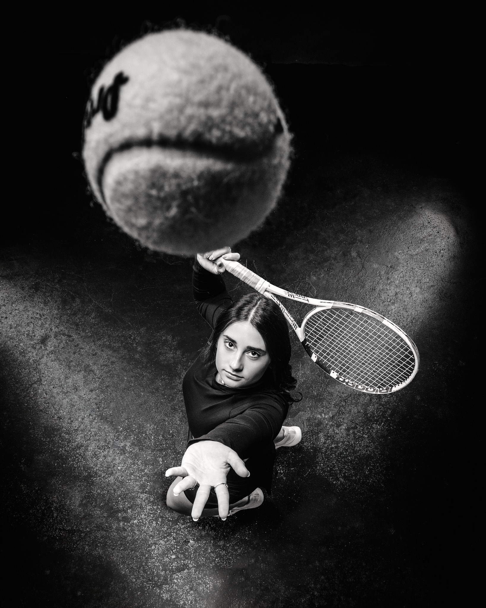 Athlete portrait